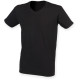 T-shirt homme col V Feel Good personnalisé – Communication textile pour entreprises et associations | BCM Goodies