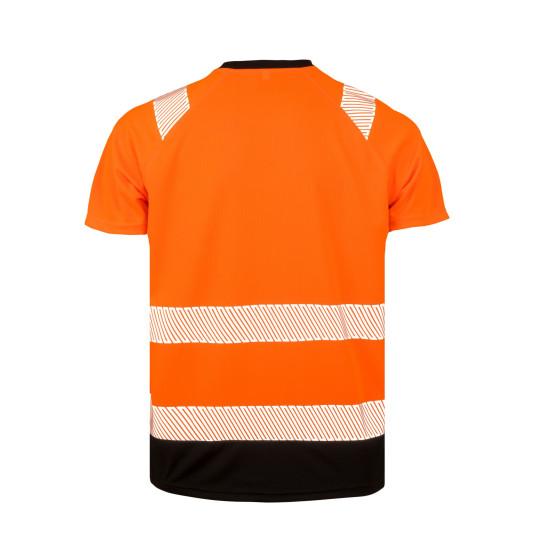 T-shirt de sécurité haute visibilité recyclé EN ISO 20471 Classe 2 – BCM Goodies