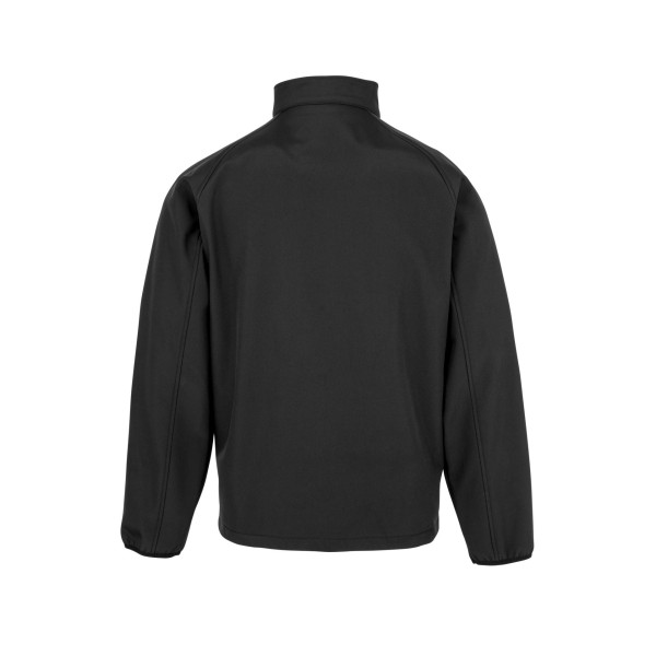Veste softshell 2 couches en polyester recyclé avec poches zippées – BCM Goodies