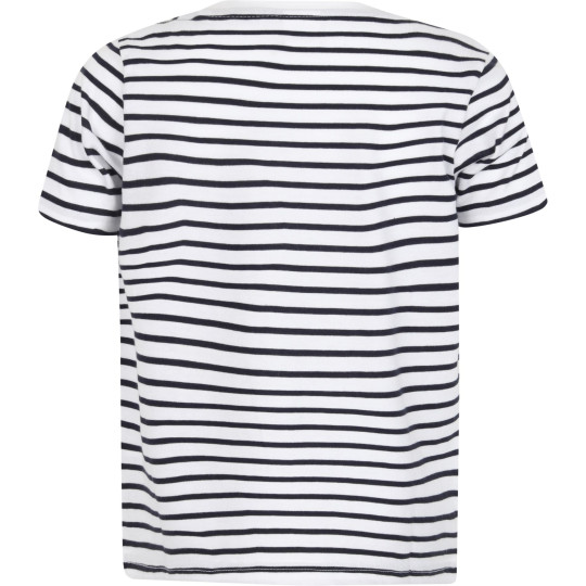 T-shirt rayé enfant personnalisable pour communication événementielle et identification – BCM Goodies