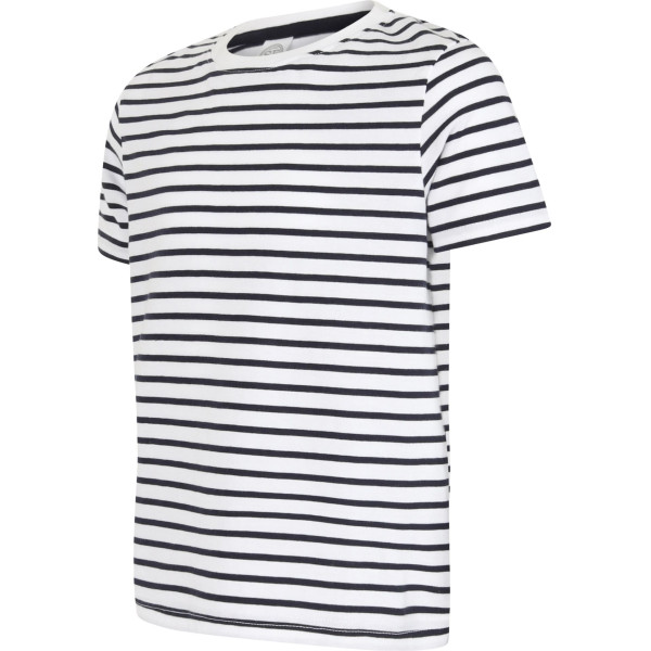 T-shirt rayé enfant personnalisable pour communication événementielle et identification – BCM Goodies