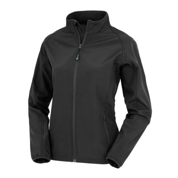 Veste softshell femme recyclée personnalisable - Objet publicitaire écoresponsable pour entreprises