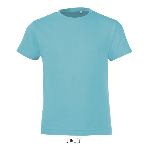 Tee-shirt enfant col rond SOL'S REGENT FIT KIDS - 100% coton - BCM Goodies