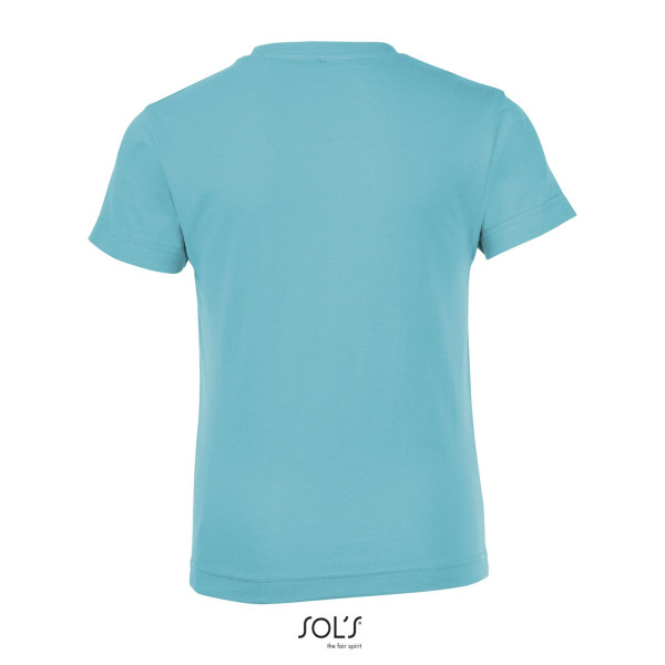 Tee-shirt enfant col rond SOL'S REGENT FIT KIDS - 100% coton - BCM Goodies