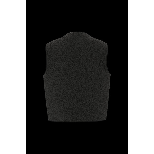Veste sans manches en sherpa femme personnalisable pour entreprises et événements professionnels