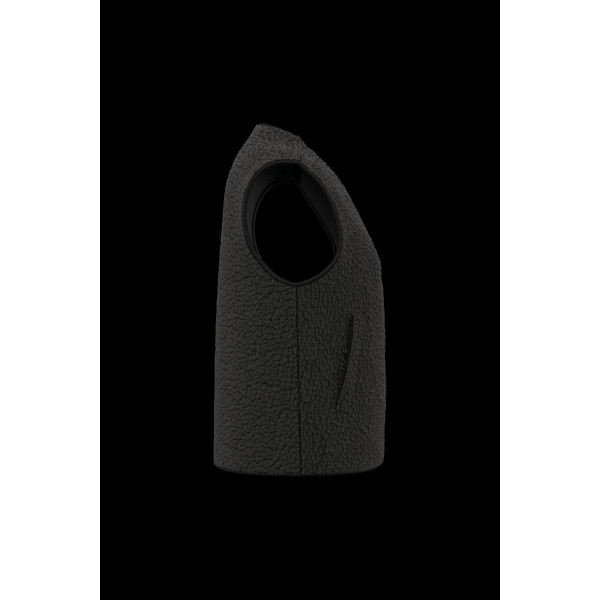 Veste sans manches en sherpa femme personnalisable pour entreprises et événements professionnels