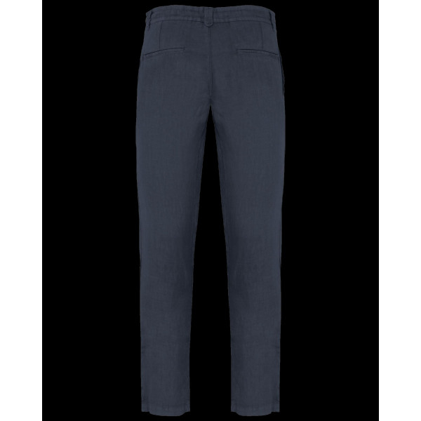 Pantalon délavé en lin homme personnalisé pour entreprises – BCM Goodies