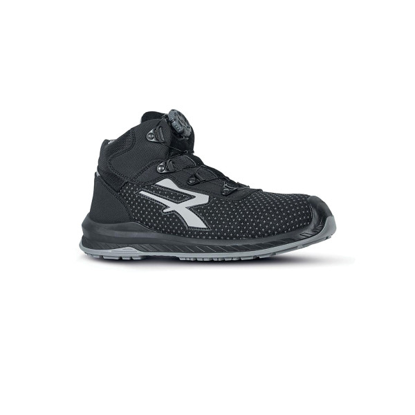 Chaussures de sécurité hautes PANAMA avec système BOA® pour professionnels – Norme EN ISO 20345:2022 S3S FO SR CI – BCM Goodies