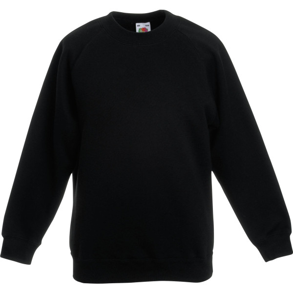 Sweat-shirt enfant manches raglan personnalisable pour communication d’entreprise – BCM Goodies