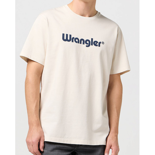 T-shirt logo Wrangler 100% coton bio personnalisable pour communication B2B - BCM Goodies