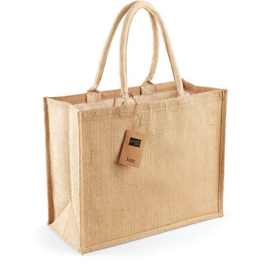 Sac shopping classique en jute personnalisé – Objet publicitaire pour entreprises et événements professionnels | BCM Goodies