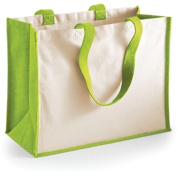 Sac cabas classique en jute personnalisable – Objet publicitaire pour communication d’entreprise – BCM Goodies
