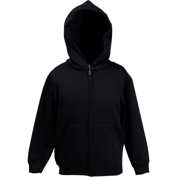 Sweat-shirt enfant zippé à capuche Classic personnalisable – Vêtement promotionnel BCM Goodies
