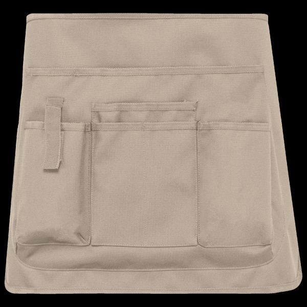 Tablier court de jardinage écoresponsable personnalisable B2B – Polyester recyclé, imperméable, unisexe – BCM Goodies