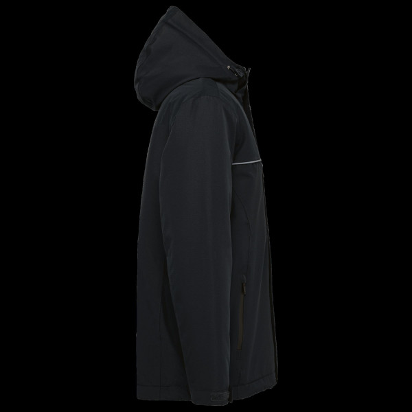 Veste imperméable ripstop polyester avec capuche amovible et doublure polaire – Normes EN ISO 13688 et EN 343 – BCM Goodies