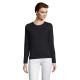 T-shirt à manches longues femme en coton Ringspun 190g | SOL'S IMPERIAL
