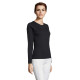 T-shirt à manches longues femme en coton Ringspun 190g | SOL'S IMPERIAL