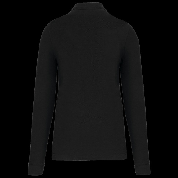 Polo manches longues homme personnalisable 65% polyester 35% coton pour communication d’entreprise – BCM Goodies