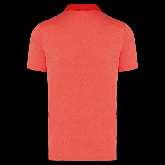 Polo chiné manches courtes personnalisable – Support de communication d’entreprise 100% polyester