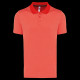 Polo chiné manches courtes personnalisable – Support de communication d’entreprise 100% polyester