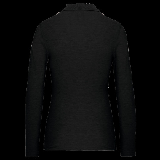 Polo manches longues femme personnalisable – Vêtement professionnel pour communication B2B et objets publicitaires