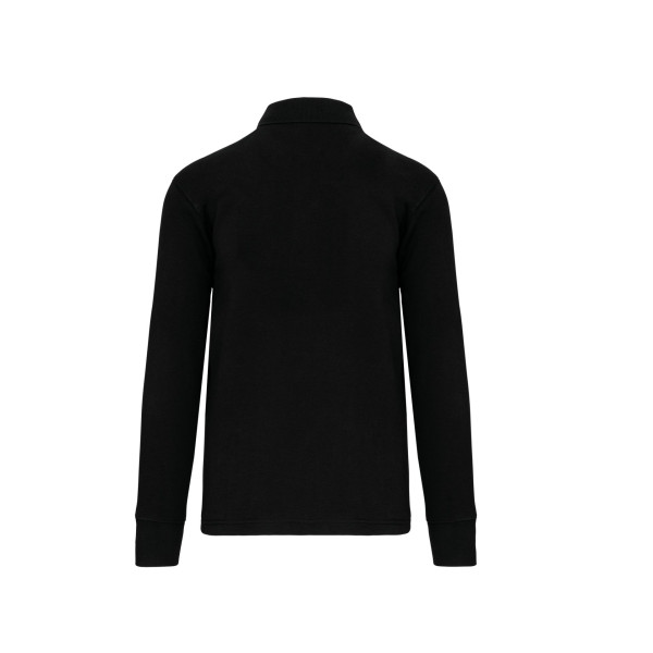 Sweat-shirt col polo homme personnalisable – vêtement professionnel pratique et durable
