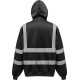 Sweatshirt à capuche haute visibilité EN ISO 20471 catégorie 3 – Vêtement professionnel personnalisable BCM Goodies