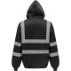 Sweat-shirt zippé capuche personnalisable haute visibilité pour entreprises – BCM Goodies