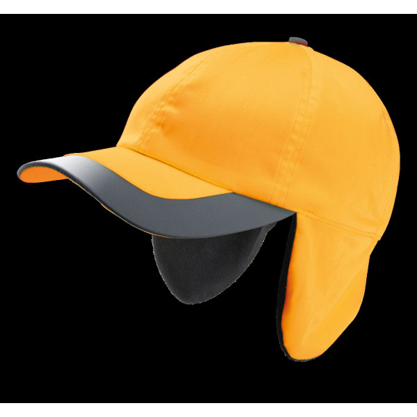Casquette hiver fluorescente 6 panneaux personnalisable – Accessoire publicitaire B2B pour entreprises – BCM Goodies
