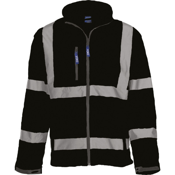 Veste softshell haute visibilité personnalisable – Sécurité et conformité pour communication B2B