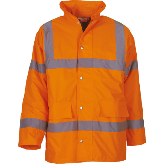 Parka haute visibilité personnalisée – sécurité et visibilité pour entreprises – BCM Goodies