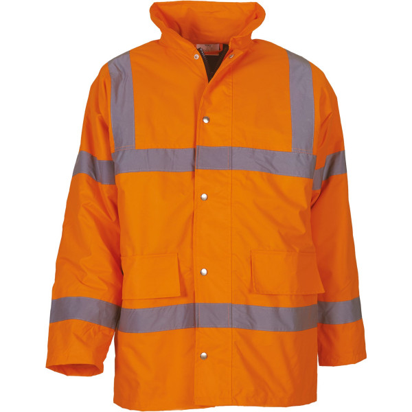 Parka haute visibilité personnalisée – sécurité et visibilité pour entreprises – BCM Goodies