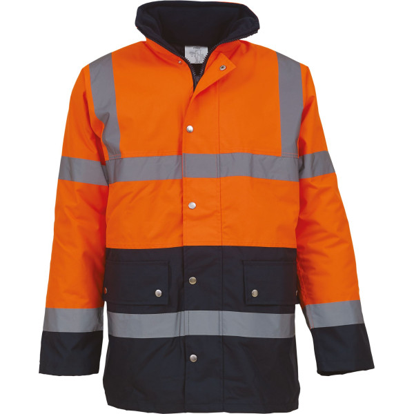 Veste de sécurité bicolore haute visibilité personnalisable norme EN ISO20471 – BCM Goodies