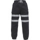 Pantalon de jogging personnalisable haute visibilité pour entreprises – Polyester, normes EN ISO 20471 – BCM Goodies