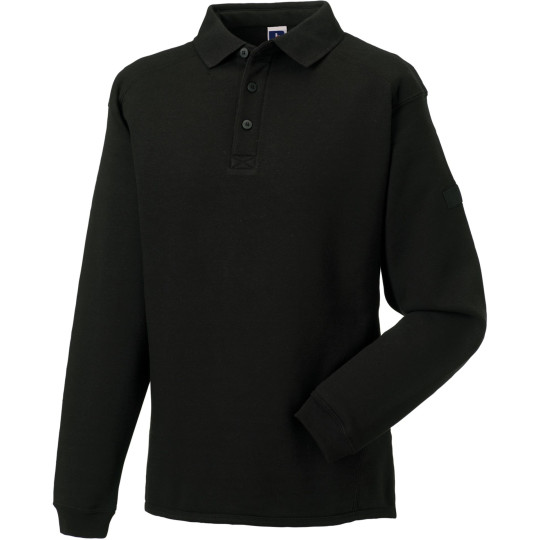 Sweat-shirt Heavy Duty col polo personnalisable pour entreprises – Confort, résistance et entretien facile