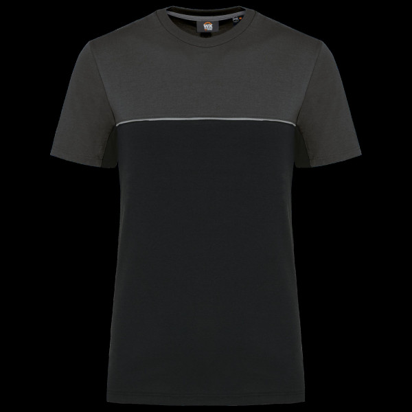 T-shirt bicolore écoresponsable unisexe personnalisable – Communication B2B textile – BCM Goodies