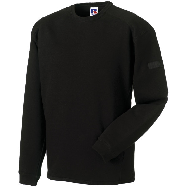 Sweat-shirt Heavy Duty col rond personnalisable – Vêtement professionnel B2B pour communication d’entreprise – BCM Goodies