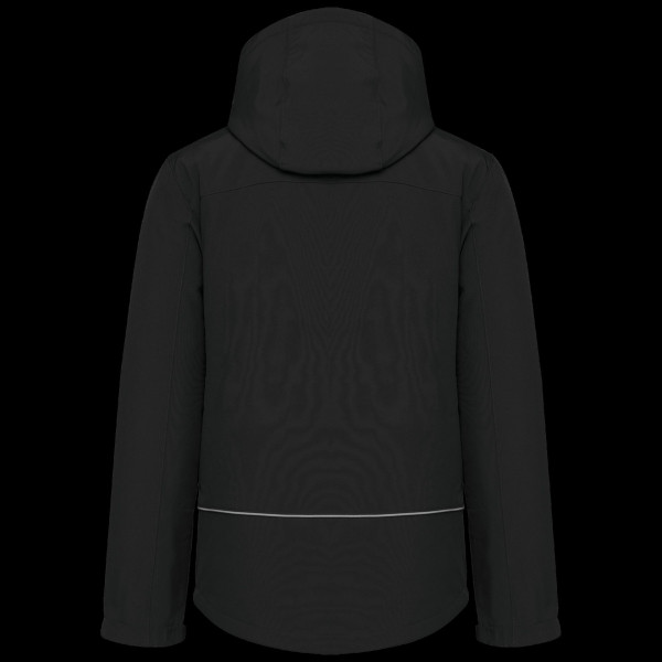Parka softshell doublée personnalisable à capuche pour homme – Vêtement d’entreprise B2B – BCM Goodies