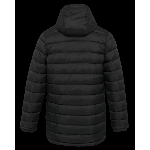 Parka doudoune légère à capuche homme personnalisable – Vêtement d’entreprise pour communication et fidélisation