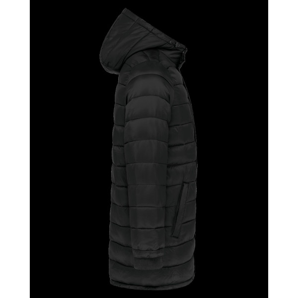 Parka doudoune légère à capuche homme personnalisable – Vêtement d’entreprise pour communication et fidélisation
