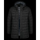 Parka doudoune légère à capuche homme personnalisable – Vêtement d’entreprise pour communication et fidélisation