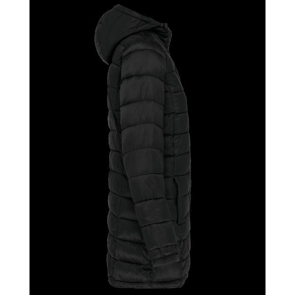 Parka doudoune légère à capuche femme personnalisable – Textile d’entreprise pour communication et dotation collaborateurs