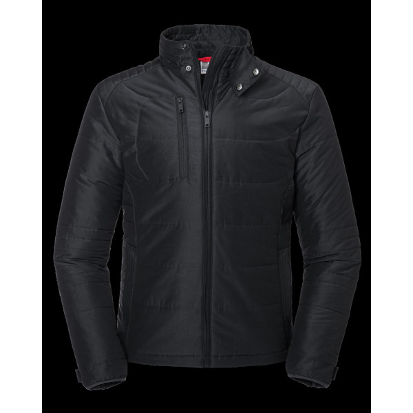 Veste Cross personnalisable en polyester recyclé pour communication B2B – BCM Goodies