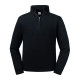 Sweat Col Zippé Authentic personnalisé pour entreprises – Textile promotionnel B2B – BCM Goodies
