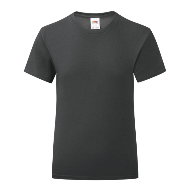 T-shirt fille iconic 150 T personnalisable | Support textile communication d’entreprise – BCM Goodies