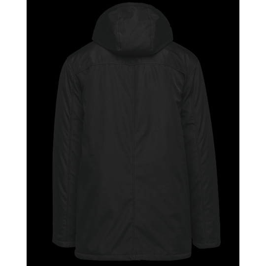 Parka homme personnalisable avec capuche amovible – Textile corporate pour entreprises et associations