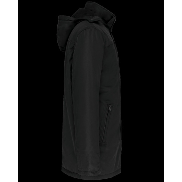 Parka homme personnalisable avec capuche amovible – Textile corporate pour entreprises et associations