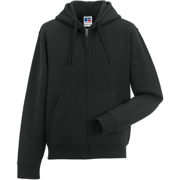 Sweat-shirt zippé capuche Authentic homme personnalisable – Communication textile B2B – BCM Goodies