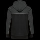 Veste molleton bicolore zippée à capuche écoresponsable personnalisable pour entreprises - BCM Goodies