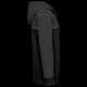 Veste molleton bicolore zippée à capuche écoresponsable personnalisable pour entreprises - BCM Goodies